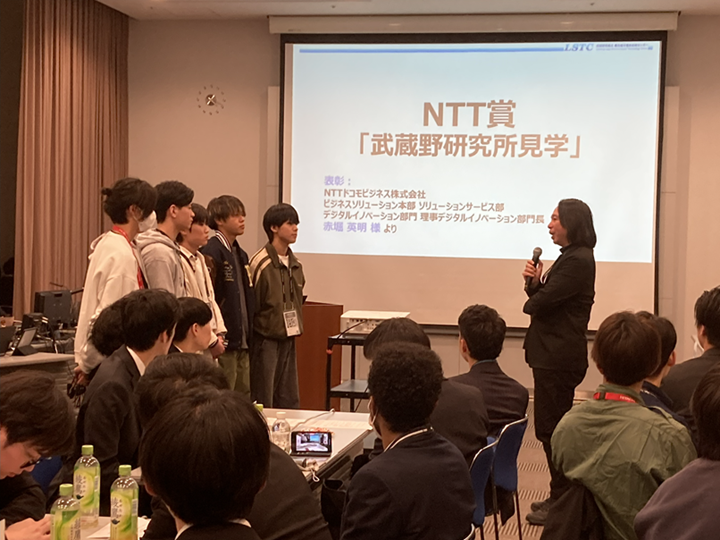 NTT賞を受賞！SEMICON Japan「アイディアソン」に情報融合学環1年生が出場！